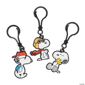1 3/4" - 2" Peanuts® Snoopy Backpack Clips - 12 Pc.