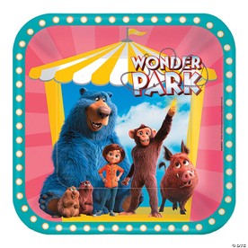Wonder Park Party Square Paper Dinner Plates - 8 Ct.