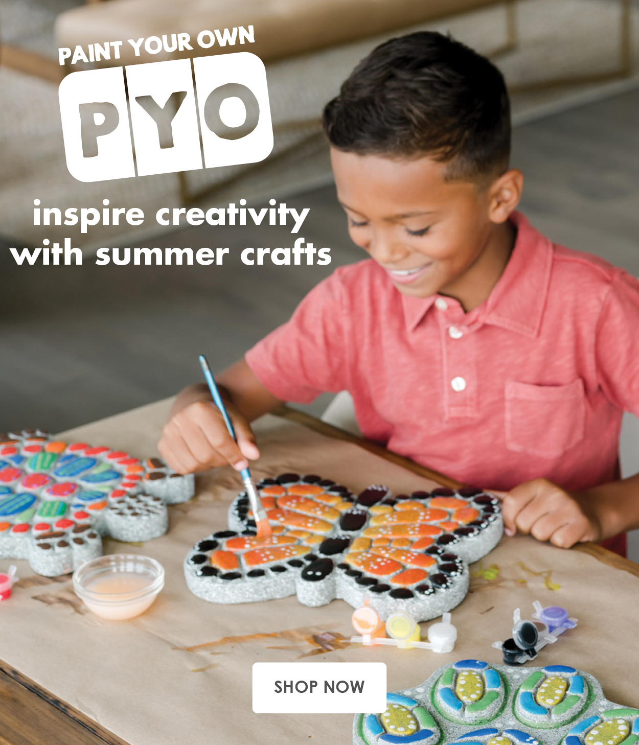 Paint Your Own Crafts for Summer! 