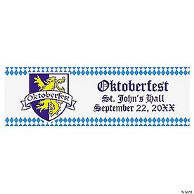 Oktoberfest Party Custom Banner