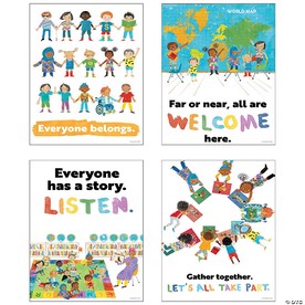 All Are Welcome Poster Set