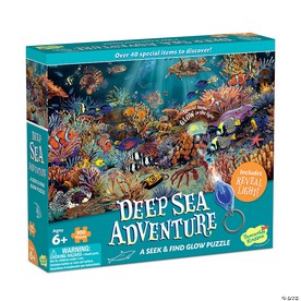 Deep Sea Adventure Seek & Find Glow Puzzle