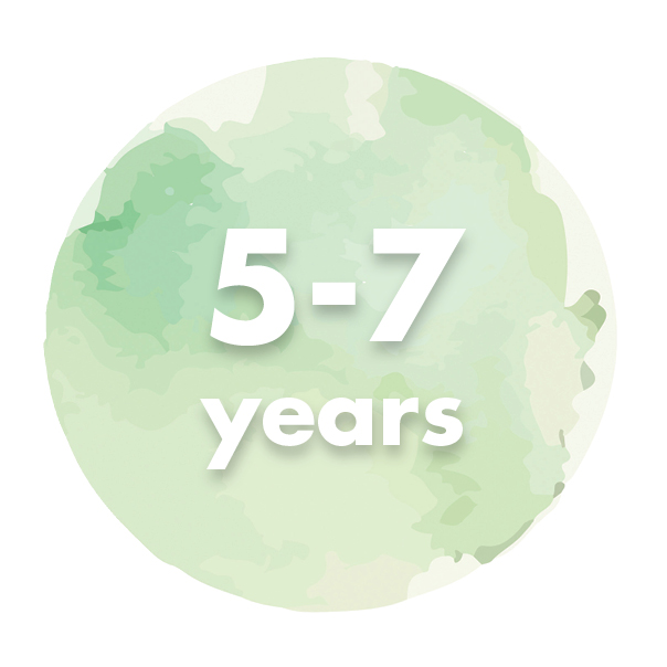 5-7 years