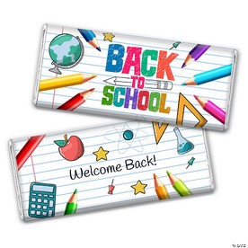 36 Pcs Back to School Candy Hershey's Chocolate Bars by Just Candy - No Assembly Required