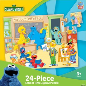 Sesame Street - School Time 24 Piece Jigsaw Puzzle