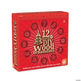 12 Days of DIY Wood Ornaments Advent Calendar