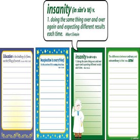 Creative Shapes Etc. - Just Quotes! - Set Of 4