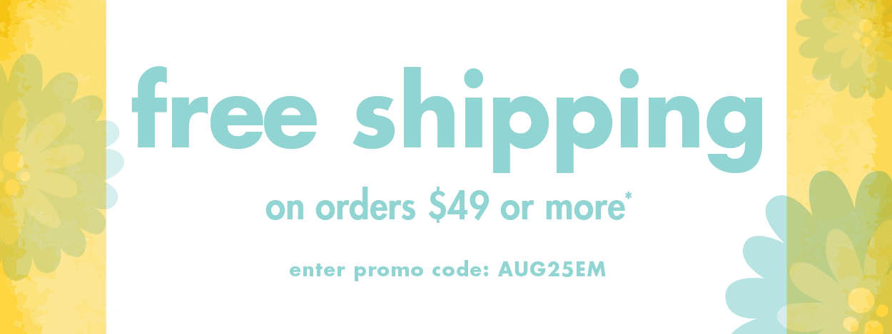 Free shipping on $49 or more! 