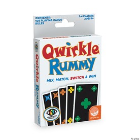 Qwirkle Rummy: Color-Blind-Friendly Edition