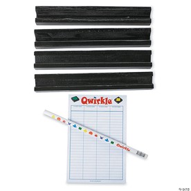 Qwirkle Tile Racks & Scorepad Bonus Pack