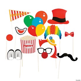 Carnival Photo Stick Props- 12 Pc.