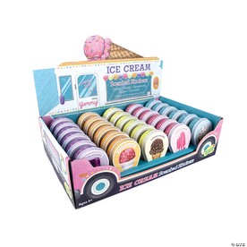 Ice Cream Scented Sticker Handouts