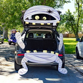 Value Mummy Trunk-or-Treat Cardstock Decorating Kit - 6 Pc.