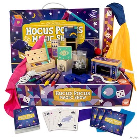 Hocus Pocus Wooden Magic Show Kit