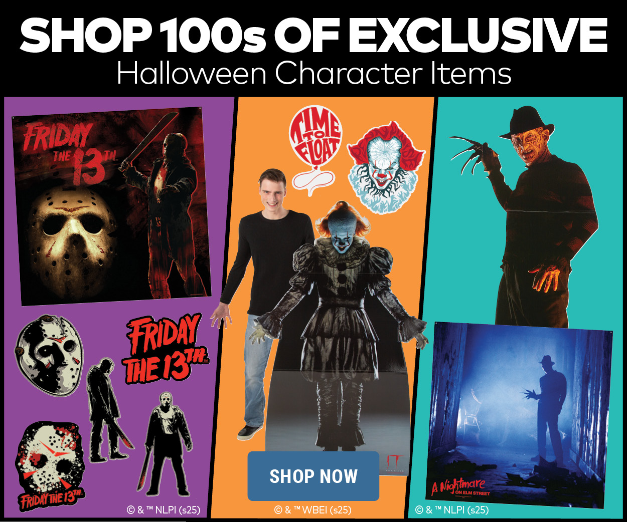 Shop 100s of Exclusive Halloween Character Items