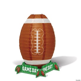 Beistle - Game Day Football Lantern Centerpiece - 12 Pack