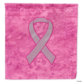 Caroline's Treasures Pink Ribbon for Breast Cancer Awareness Flag Garden Size, 11.25 x 15.5, Cancer Awareness