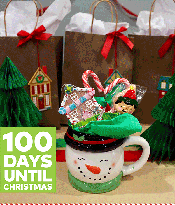 100 Days Until Christmas!