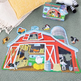 Shiny Barn Buddies Farm Floor Puzzle