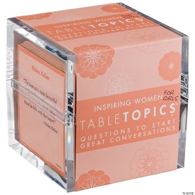 TableTopics Conversation Starter Cards: Inspiring Women for Girls