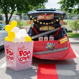 Movie Night Theater Trunk-or-Treat Decorating Kit - 16 Pc.