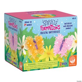 Sparkle Formations: Crystal Butterflies