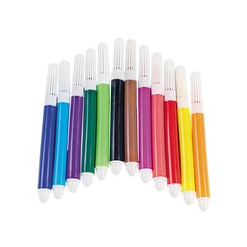 3 1/2" 12-Color Mini Plastic Marker Sets - 12 Boxes