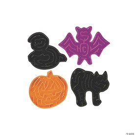 1 3/4" Bulk 72 Pc. Mini Halloween Character-Shaped Plastic Maze Puzzles