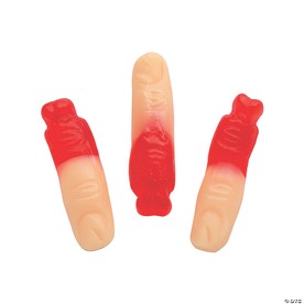 14 oz. Severed Fruit-Flavored Fingers Gummy Candies - 39 Pc.