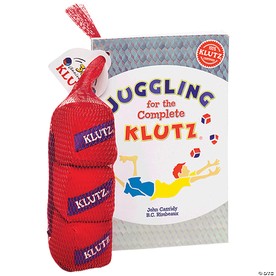 Juggling for the Complete Klutz – Beginner’s Juggling Kit