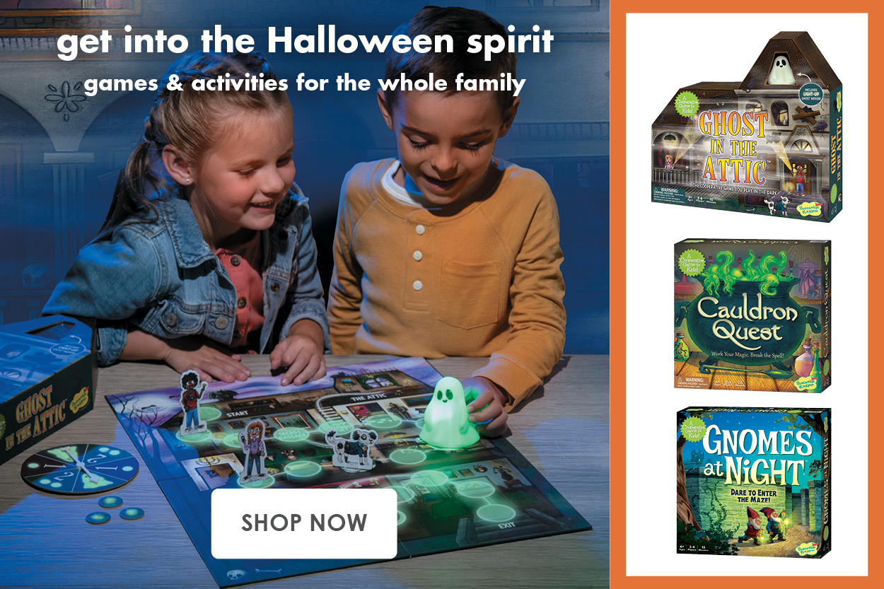 Get into the Halloween spirit. Games & activities for the whole family.