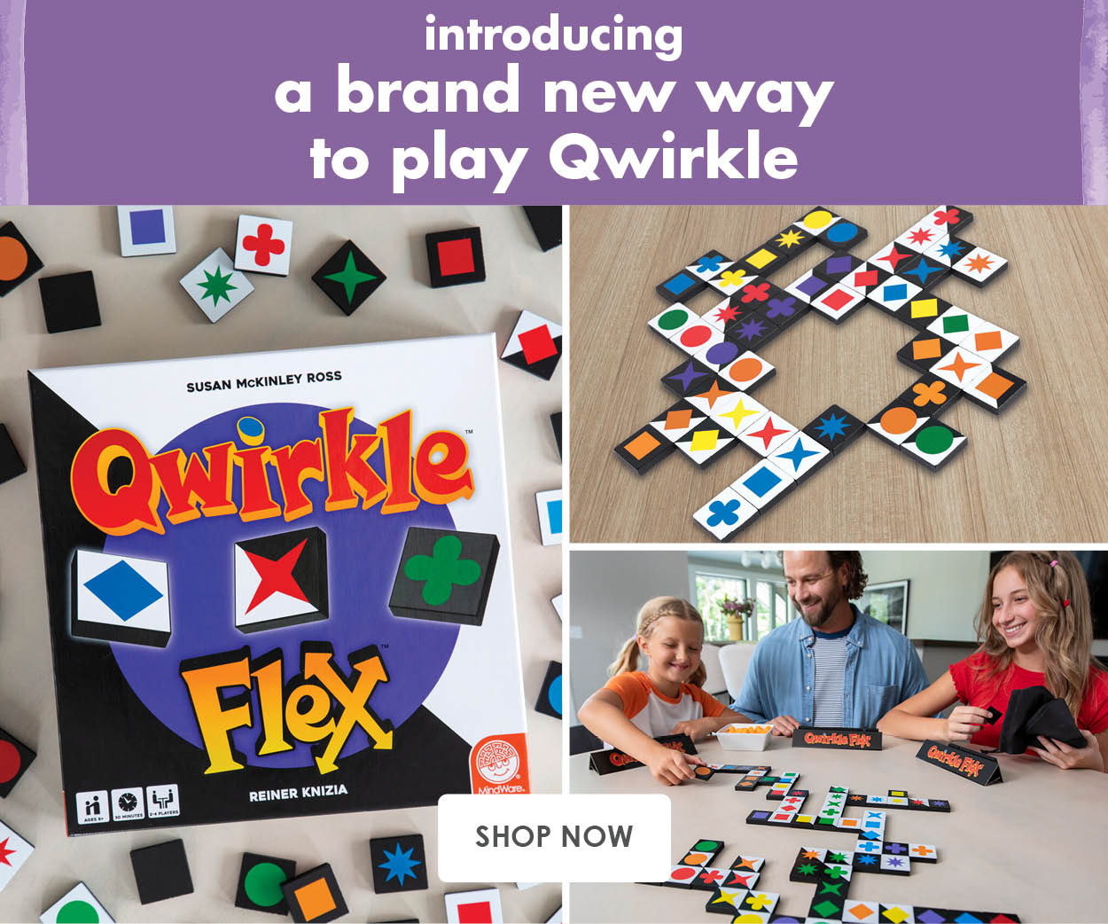 Introducing a new way to play Qwirkle