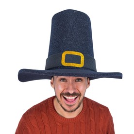 Foam Party Hats Thanksgiving Pilgrim Hat - Photo Booth Prop - Party Favors -Halloween - Crazy Hat Day