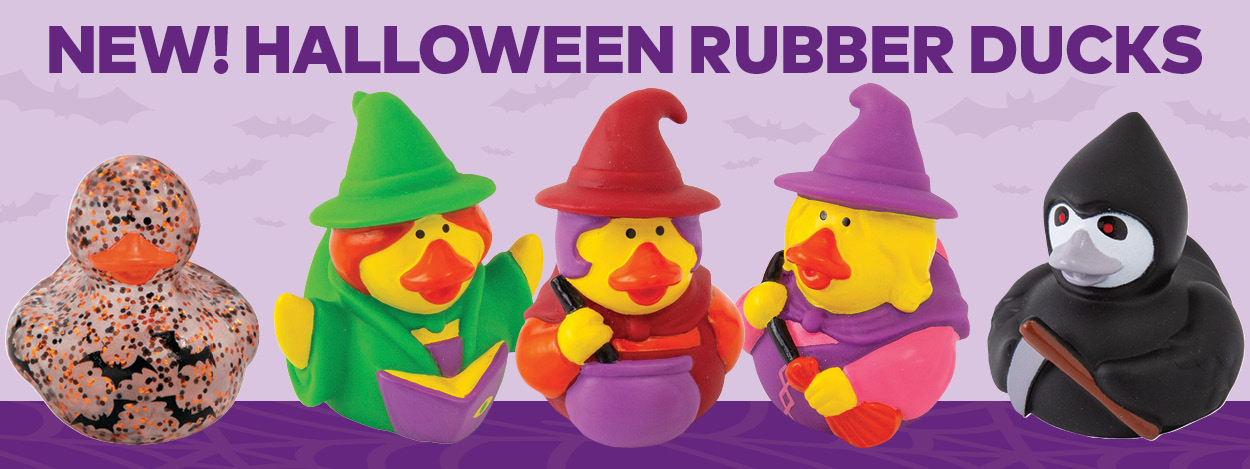 NEW! Halloween Rubber Ducks