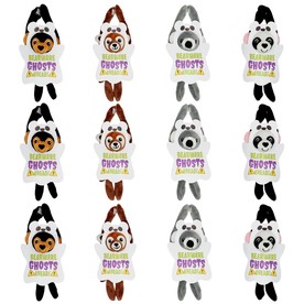 11" Halloween Stuffed Long-Arm Bears with Handout Card for 12