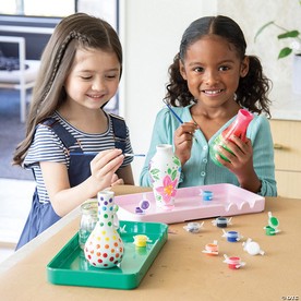Paint Your Own Porcelain Vases