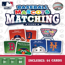 Licensed MLB League Matching Game - 32 Matching Pairs for Kids and Families