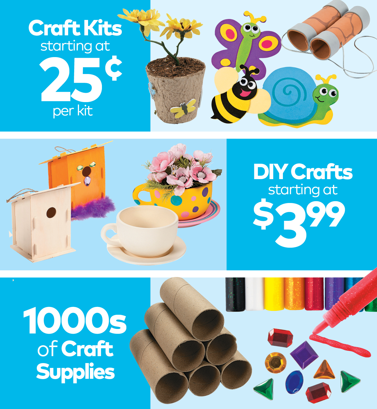 Crafts Kits, DIY Crafts, and 1000s of Craft Supplies