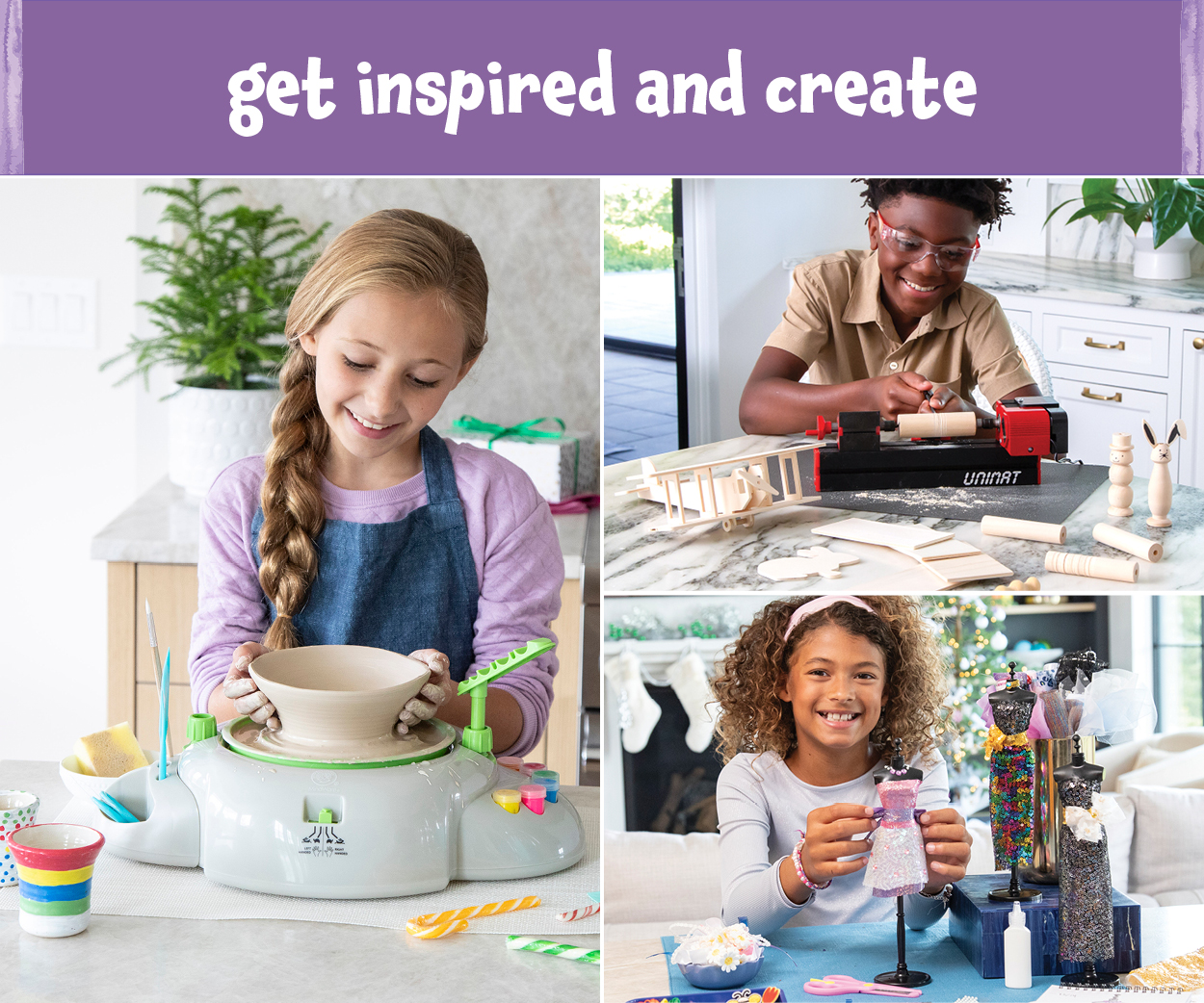Get inspired and create