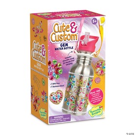 Cute & Custom Gem Water Bottle Decorating Kit
