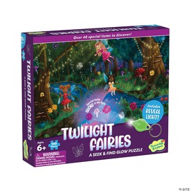 Twilight Fairies Seek and Find Glow Puzzle