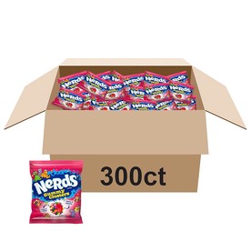 11 lbs. Bulk 300 Pc. Nerds<sup>®</sup> Rainbow Gummy Clusters Candy Packs