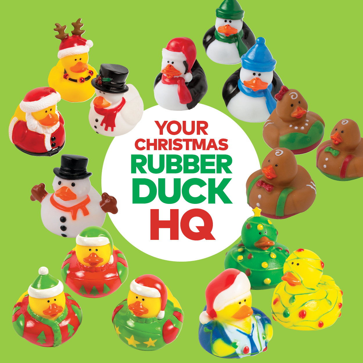 Your Christmas Rubber Duck HQ