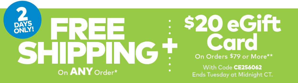 Free Shipping on Orders $25 or More*