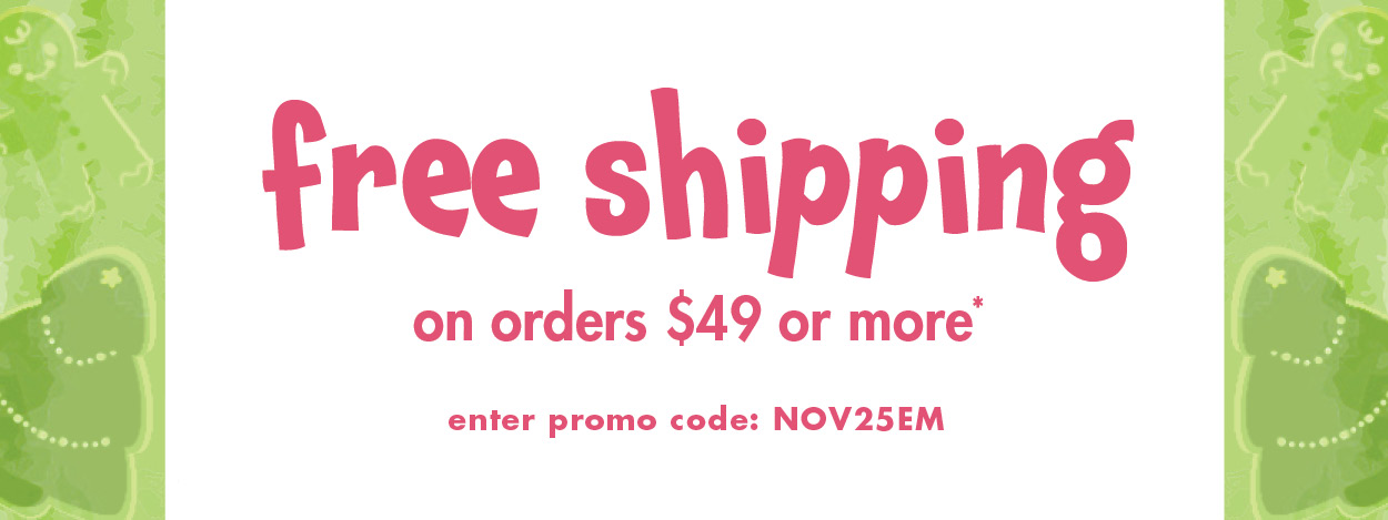 Free shipping on orders $49 or more