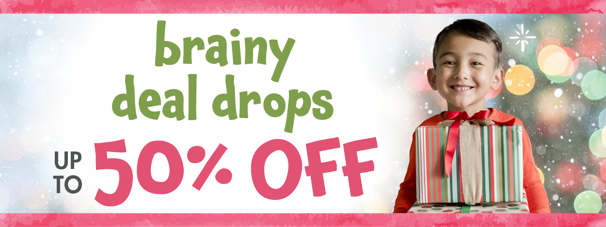 Brainy deal drops up to 50% off