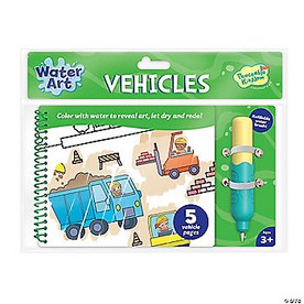 Water Art Book: Vehicles