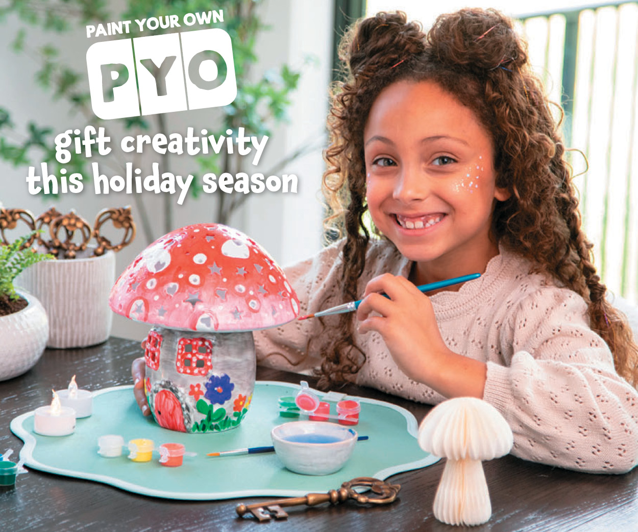 Gift creativity this holiday season with Paint Your Own