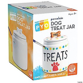 Paint Your Own Porcelain: Dog Treat Jar