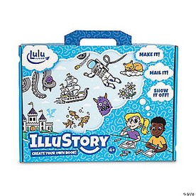 IlluStory Kids Create-Your-Own Hardcover Book Kit – Write & Illustrate Your Story